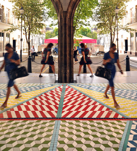 Tile Mile by Russ + Henshaw at Clerkenwell Design Week