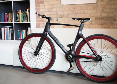 Valour carbon fibre bicycle by Vanhawks_dezeen_4