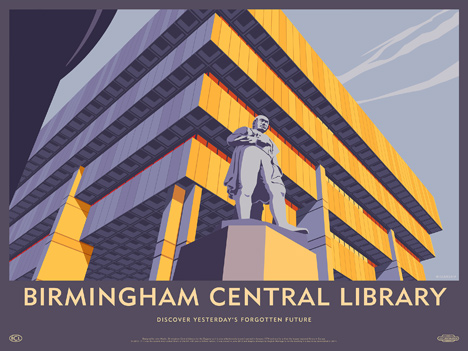 Birmingham Central Library by Dorothy