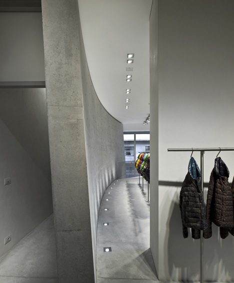 Duvetica Milan store by Tadao Ando