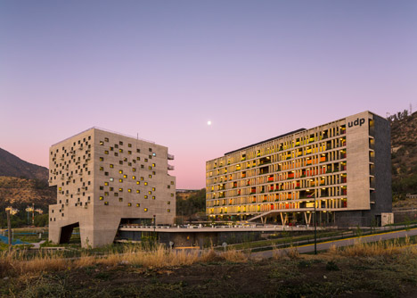 Economics and Business Faculty, Diego Portales University by Duque Motta & AA
