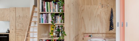 Flinders Lane Apartment by Clare Cousins Architects