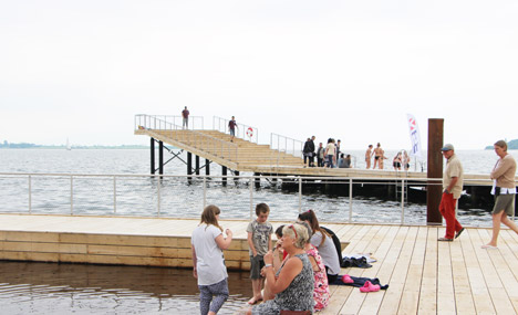 Harbour Bath in Faaborg by JDS Architects and Urban Agency