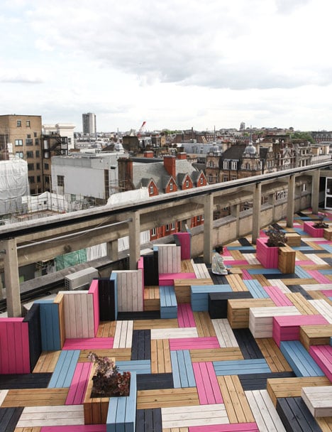 LCF Rooftop by Studio Weave