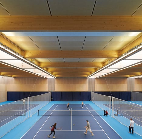 Lee Valley Hockey and Tennis Centre by Stanton Williams