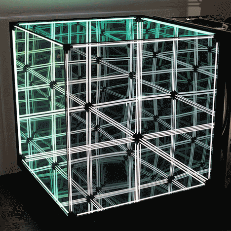 N-Light Membrane by Numen/For Use contains an infinite grid of light