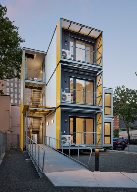 Post-disaster housing for New York by Garrison Architects