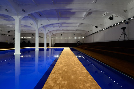 Rem Koolhaas' Prada SS15 catwalk