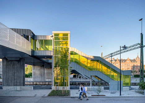 Skyttelbron in Lund by Metro Arkitekter