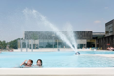 Swimming pool complex Maastricht by Slangen + Koenis Architecten