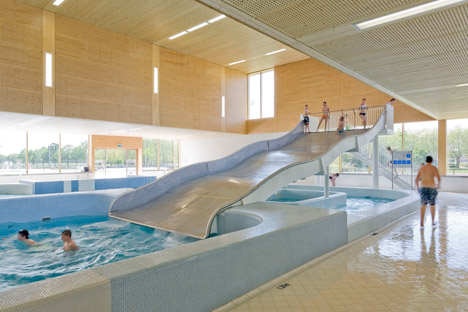 Swimming pool complex Maastricht by Slangen + Koenis Architecten