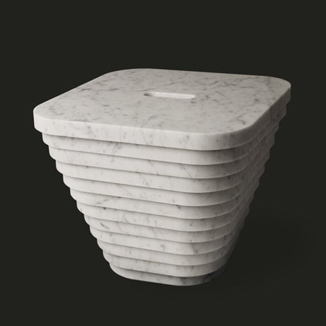 40x40 collection by Paolo Ulian and Moreno Ratti Layer stool
