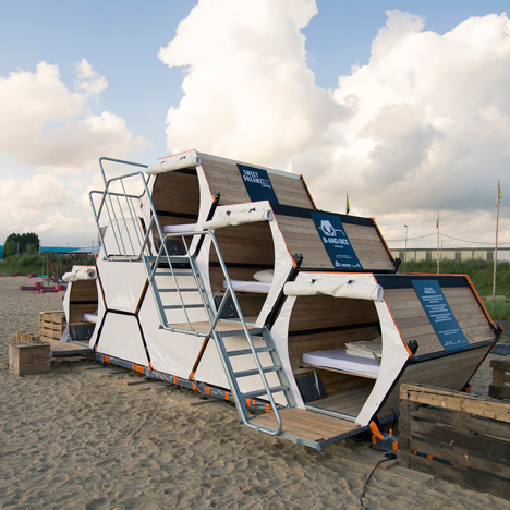 B-and-Bee-stackable-sleeping-cells-for-festivals_dezeen_sq