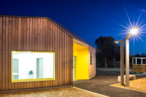 Community centre Sardine by Gayet-Roger Architects