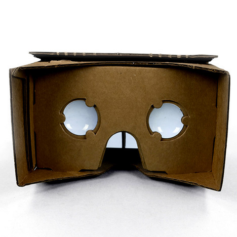 Google Cardboard virtual reality headset