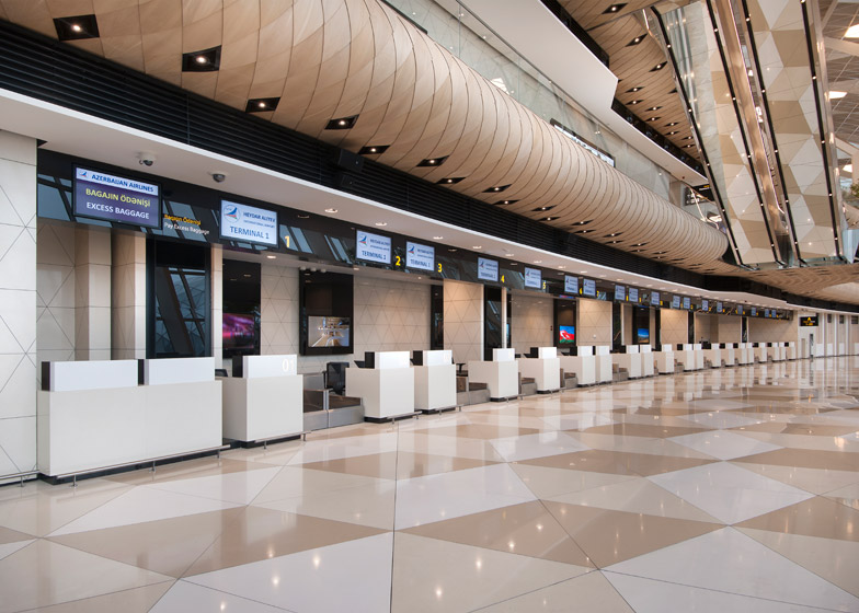 Autoban Designs Heydar Aliyev International Airport Terminal