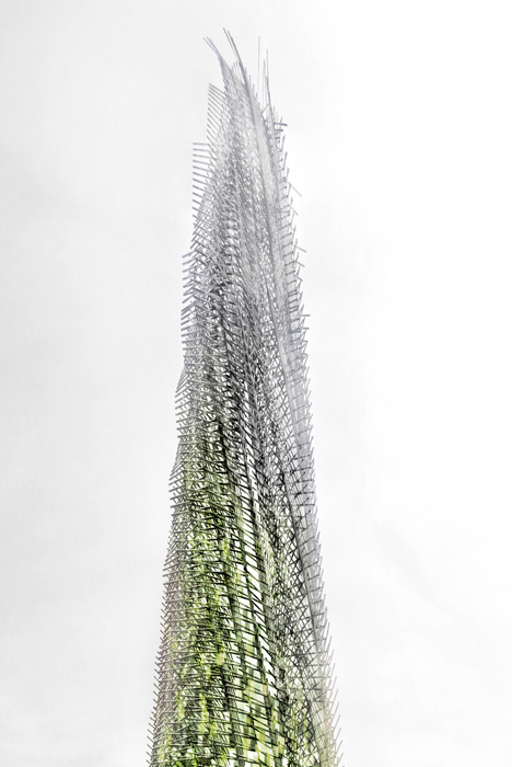 London Organic Skycraper by Agence Chartier Corbasson