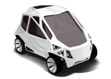 Exo Electric City Car by Mark Beccaloni and Mauro Fragiotta