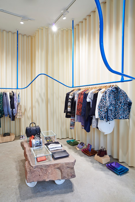 Opening Ceremony Shoreditch boutique by Max Lamb