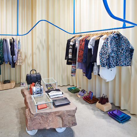 Opening Ceremony Shoreditch boutique by Max Lamb