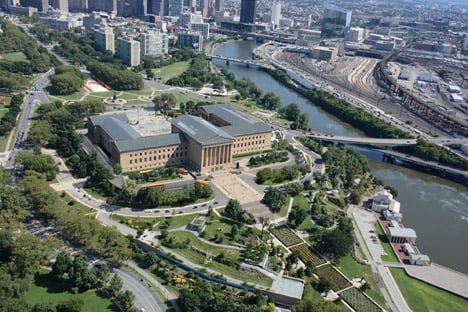 Philadelphia art museum by Gehry Partners