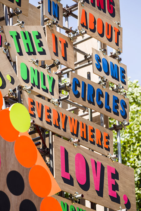 Temple of Agape by Morag Myerscough and Luke Morgan
