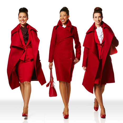 Vivienne Westwood launches Virgin Atlantic uniforms
