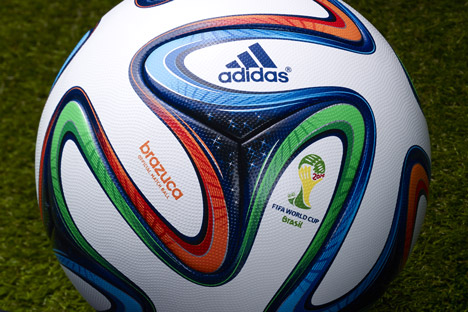 Brazuca World Cup Football by Adidas