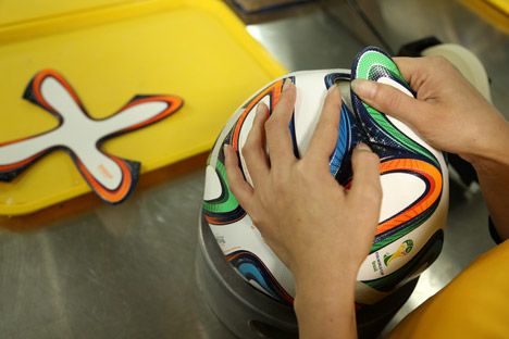Brazuca World Cup Football by Adidas