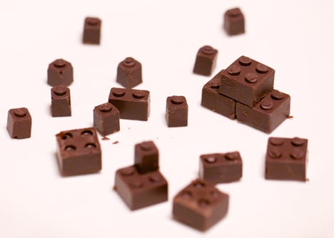 Chocolate Lego by Akihiro Mizuuchi