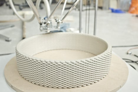 Functional 3D printed ceramics by Olivier van Herpt