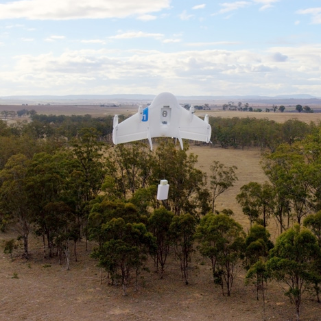 Google's Project Wing drone delivery system