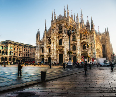 Milan Cathedral, Duomo – images courtesy of Shutterstock