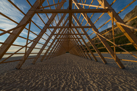 SALT wooden structures by Sami Rintala