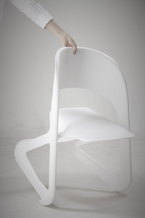 Sleeed chairs by Centimeter Studio