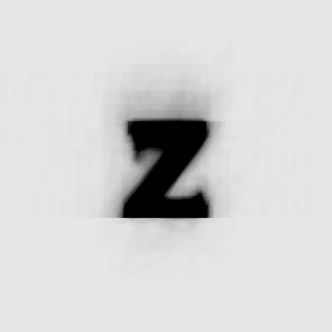 The Average Font by Moritz Resl