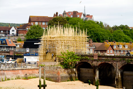 The Electrified Line by Gabriel Lester for the 2014 Folkestone Triennial