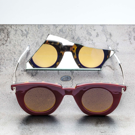 Two Way reversible sunglasses by Haik and Kaibosh