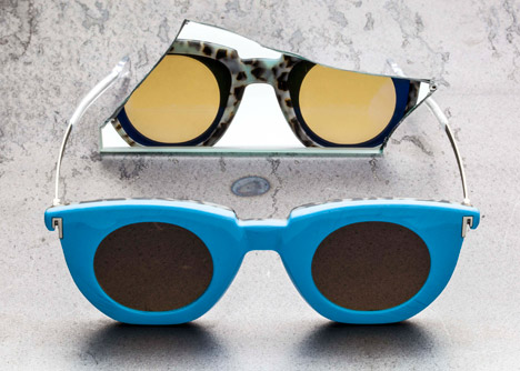 Two Way reversible sunglasses by Haik and Kaibosh