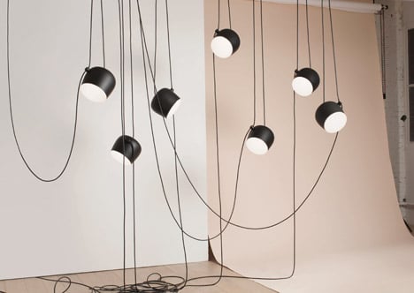 Aim lamps by Ronan and Erwan Bouroullec for Flos