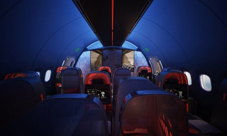 Athlete's plane by Teague for Nike