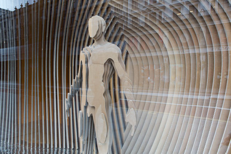 Gant's installation for RIBA's Regent Street Windows Project 