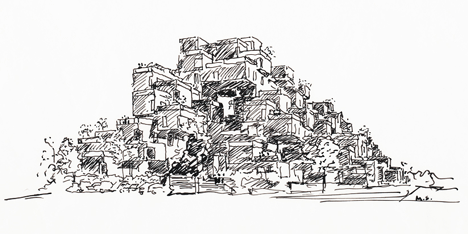 Habitat 67 by Moshe Safdie