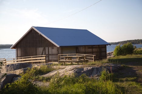 Hudøy boat house by Snohetta