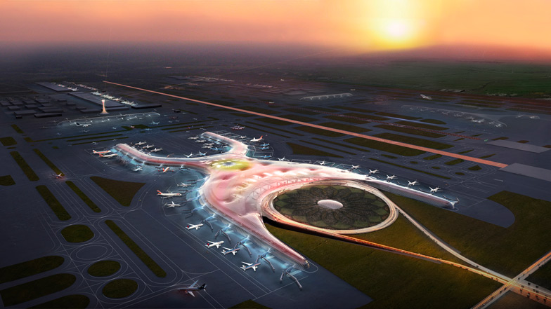 Norman Foster teams up with Fernando Romero on new Mexico City airport