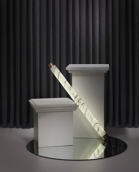 Nouveau Rebel marble collection by Lee Broom for London Design Festival