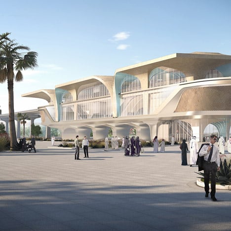 UNStudio introduces public trains to Qatar with metro project