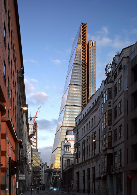 Richard Rogers top 10 architecture projects: The Leadenhall Building by Rogers Stirk Harbour + Partners