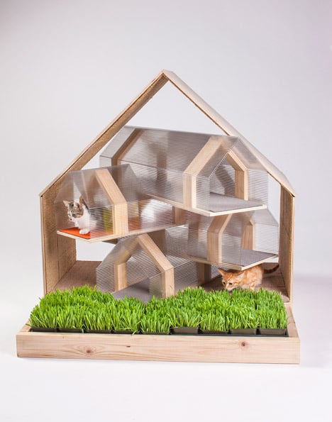 Architecture for Animals cat house by HOK