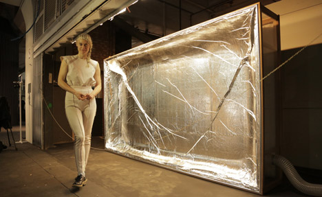 Prepping the Body for Space V 0.1 by Lucy McRae for Dezeen and Mini Frontiers at London Design Festival